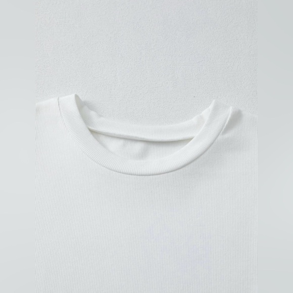 Elegant White Lace Sleeve Top - Picture 8 of 10